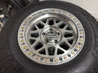 KMC 17X9 5X5 71 +0 MACH SBLKP KM549 MACH SBLK-LP  Falken Wildpeak A/TAW 255/70R16 115T