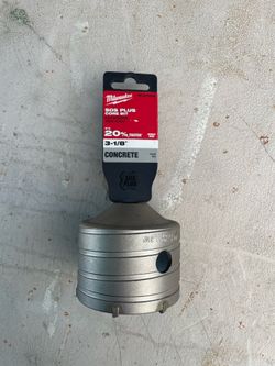 Milwaukee 3-1/8” core bit