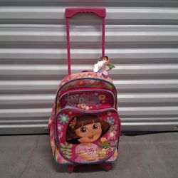 Dora The Explorer Backpack With Wheels 