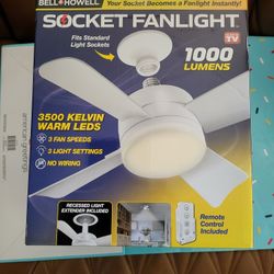 Bell Howell Socket Fanlight