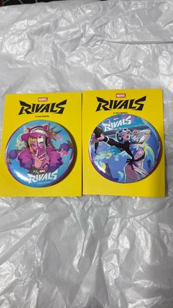 Sdcc marvel rivals buttons