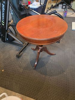 Antique Wood Side Table