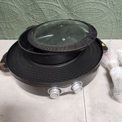 Electric Hot Pot Grill 