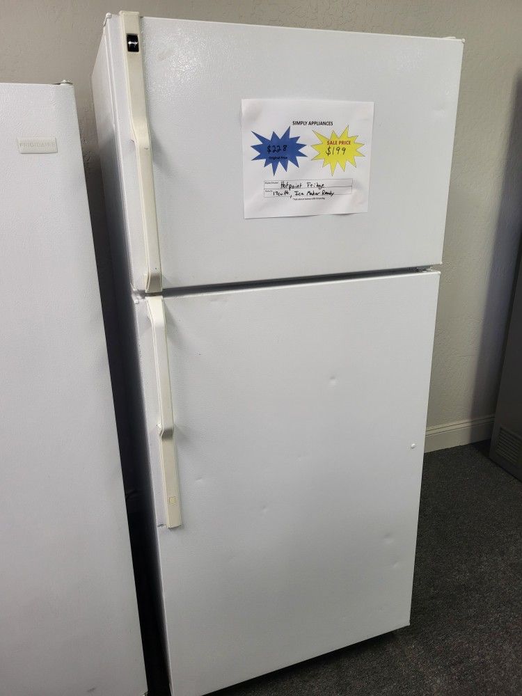 💥4th Of July Sale! Hotpoint 17cu.ft Fridge-Warranty Included