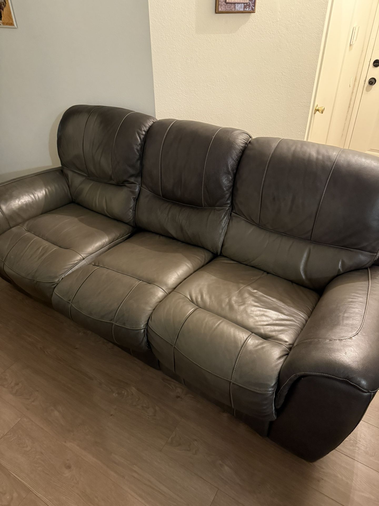 Leather Electric Couch
