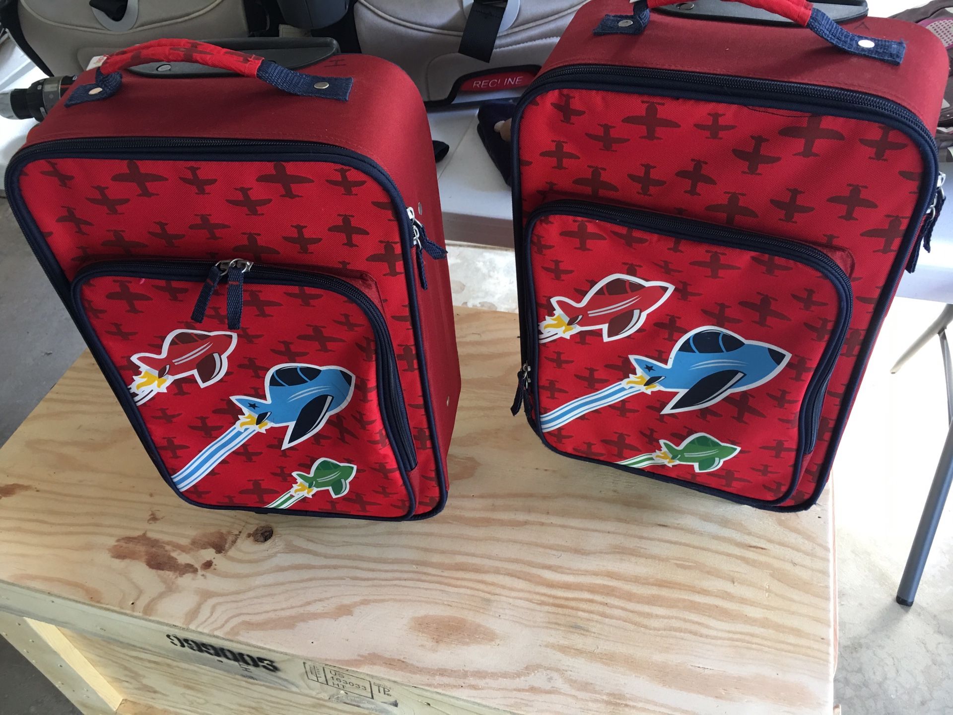 Kids Circo Airplanes Luggage