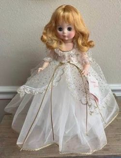 Vintage 1965 A Madame Alexander Cinderella Doll with Stand just $10