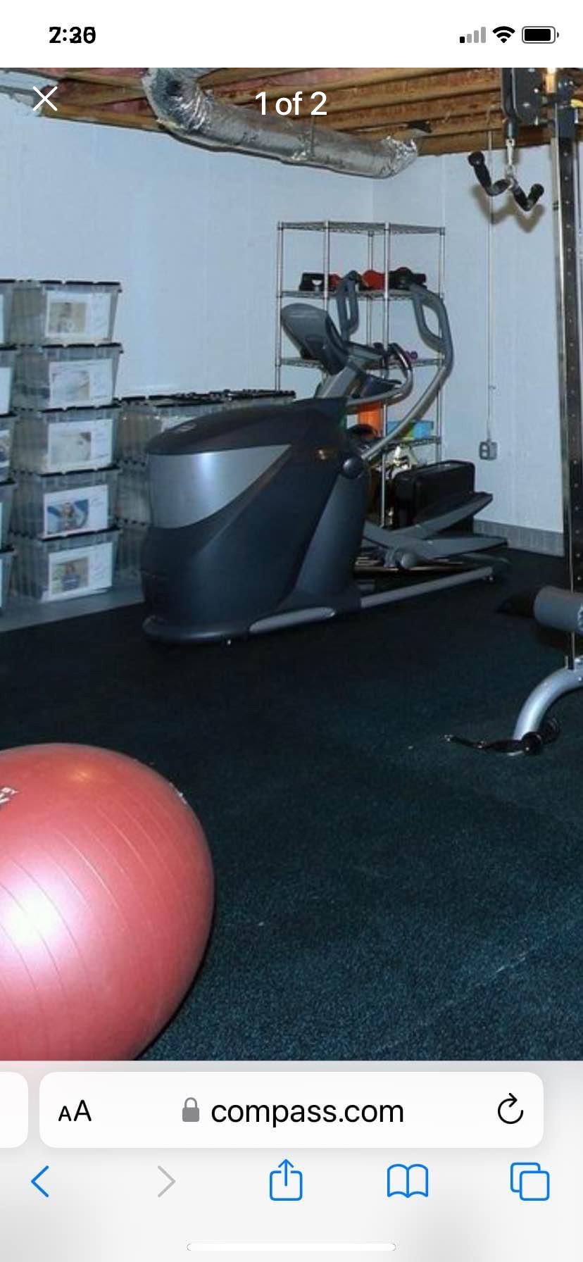 Octane Elliptical Exercise Machine. MOVING. MUST SELL