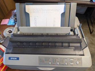2 Epson LQ-590 Dot Matrix Printers
