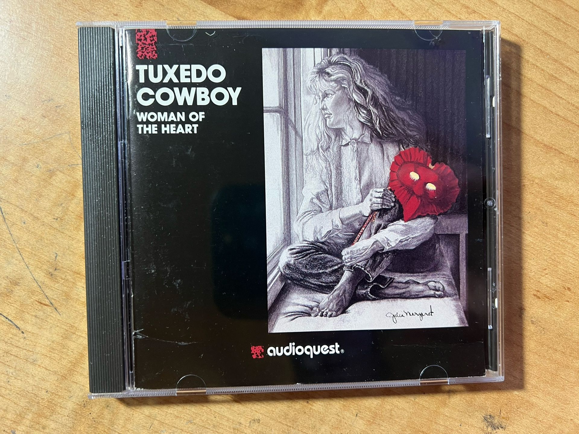 TUXEDO COWBOY Woman of the Heart Orig 91 Audioquest CD AQ-CD 1003 Mint