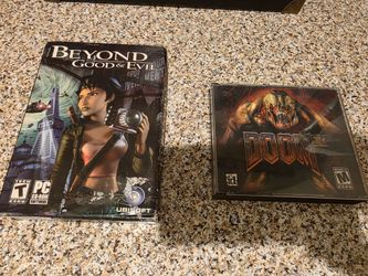 Lot of 2Classic PC Games: Beyond Good & Evil, Doom 3