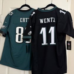 2 Eagles jerseys (NIKE NFL On field) Youth XL