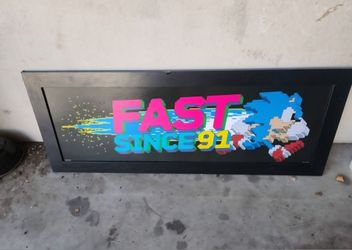 Sonic The Hedgehog Canvas