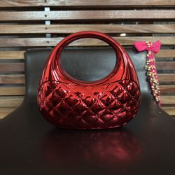 Red And Gold Glamorous Clutch Bag