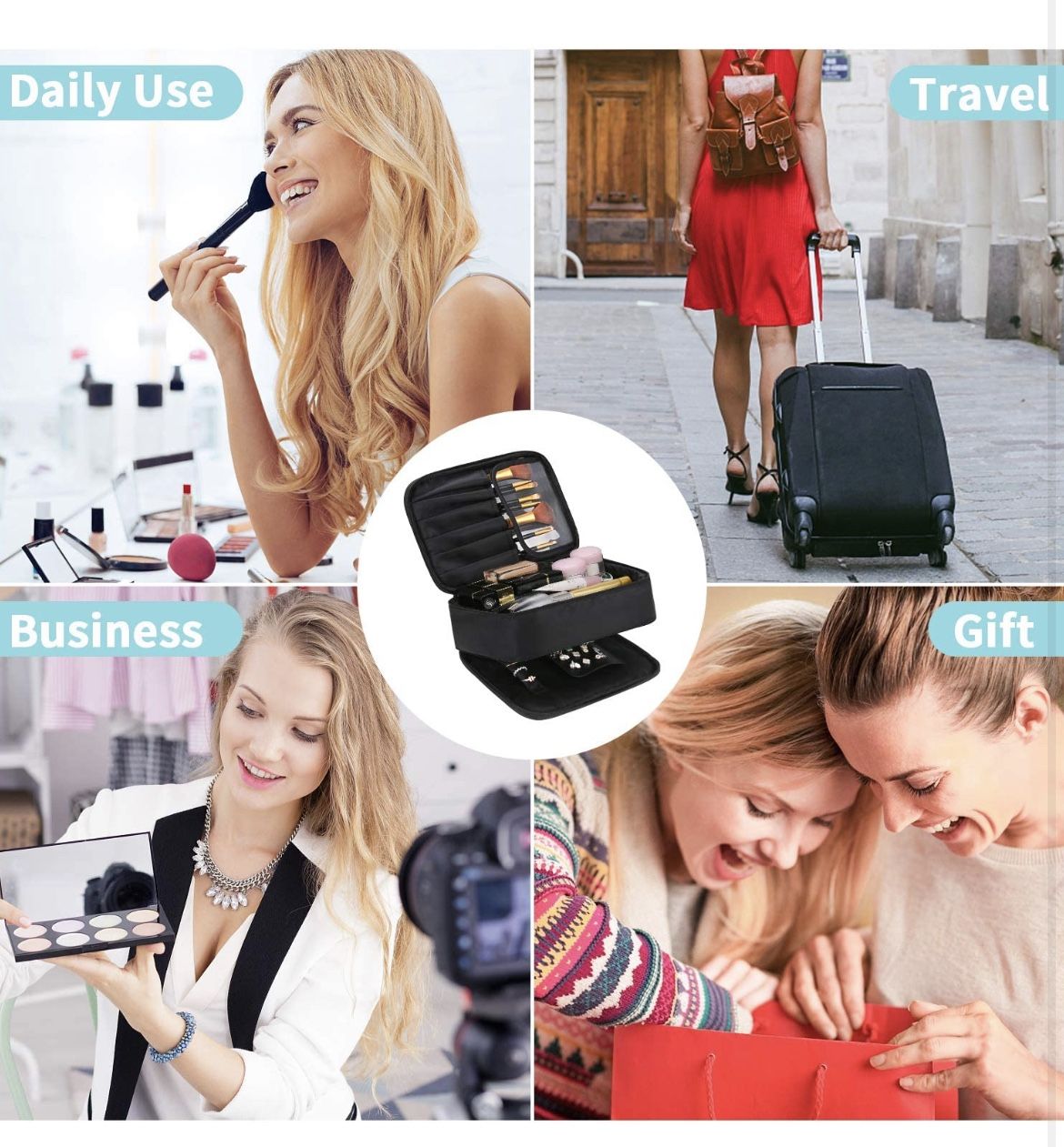 Makeup Bag Organizer