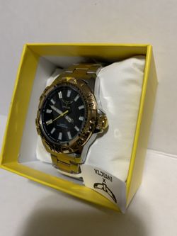 Invicta Specialty Men’s 42mm Two Tone Watch Black Dial