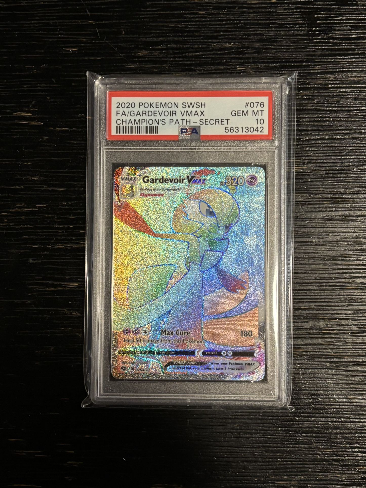 PSA 10 Gardevoir GX Secret Rare Pokemon Card
