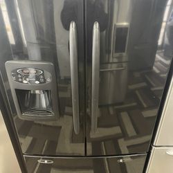 Maytag French Door, Refrigerator And Black