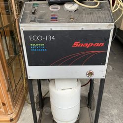 snap-on ECO-134 refrigerant recovery system