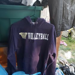 Champion udub Volleyball Hooded Sweatshirt