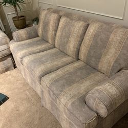 Matching Sofa Bed & Love Seat - Free