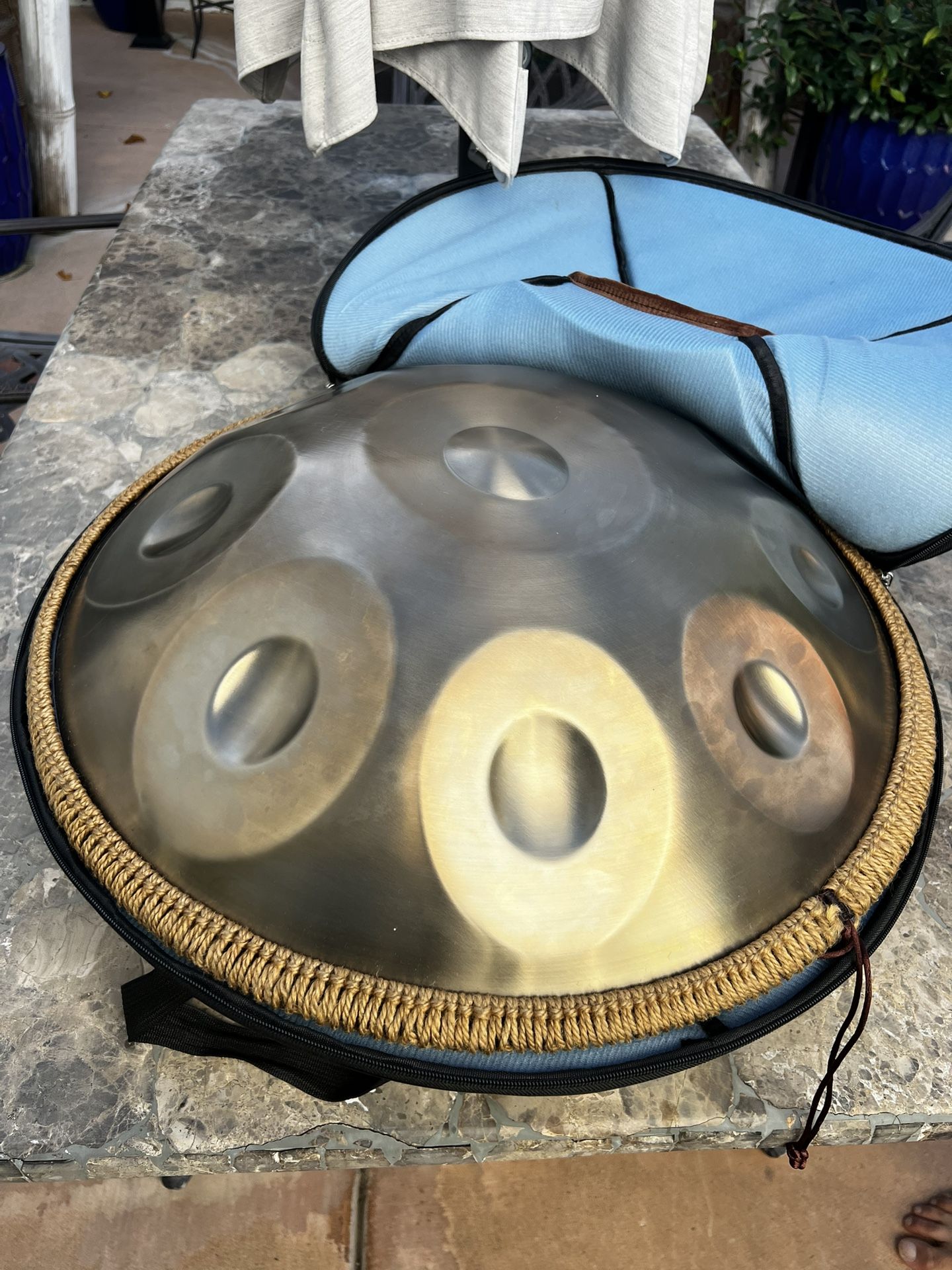 Handpan Steel Drum With Case