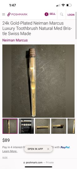24 K Gold Tooth Brush