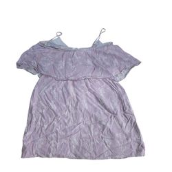 Old Navy lavender/white floral print spaghetti straps sundress, L. EUC.