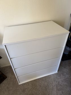 White dresser