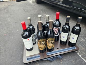 15 bottles of top tier California cab sauv.