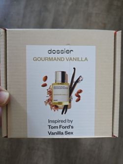 Dossier gourmand vanilla inspired by tom fords vanilla sex