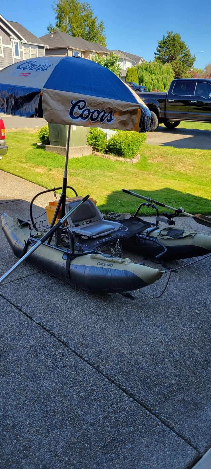 9’ Colorado Pontoon Boat