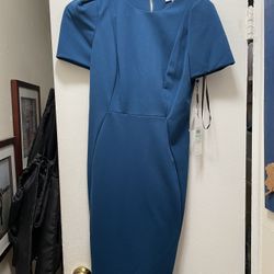 Sapphire blue Calvin Klein Dress 