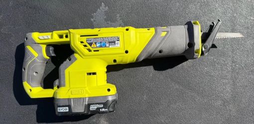 Ryobi ONE+ 18V Reciprocating Saw w/ Battery – Works Great