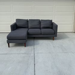 *Free Delivery 🚚 * Gray Sectional Sofa