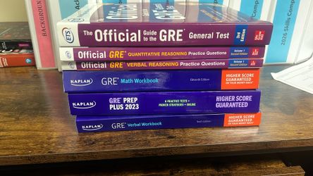 GRE prep Books Bundle