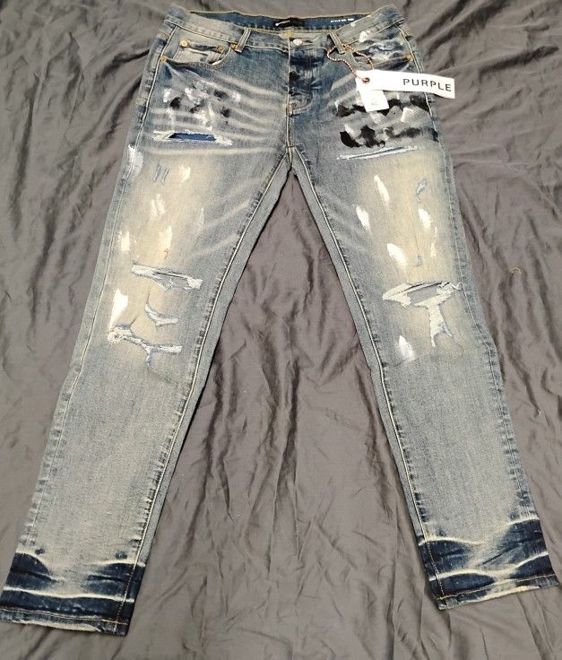 (READ THE DESCRIPTION) Purple Jeans Men's Size 34