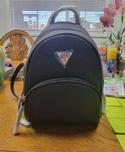 Guess Backpack Black NWT