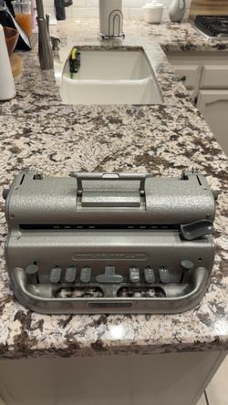 Perkins Brailler Braille Writer Machine