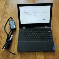 11.6 inches Lenovo 300e Chromebook 2nd Gen Laptop with ChromeOS Intel CPU SSD 32Gb RAM 4Gb Laptop  - Firmed Price - Work Great- No Issue - Condition 9