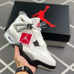 Jordan 4 White Cement 29