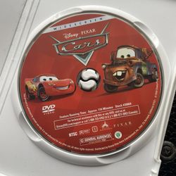 Cars Movie DVD 