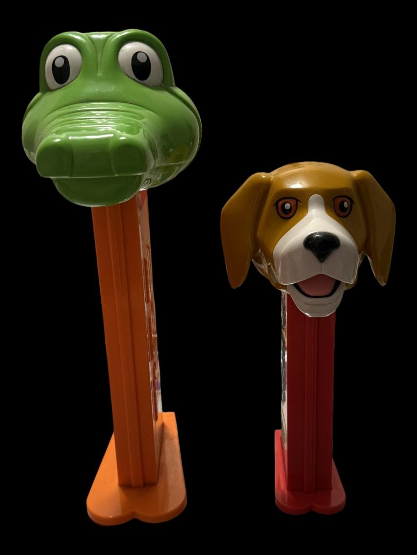 Collectible PEZ Dispensers – Alligator & Beagle!
