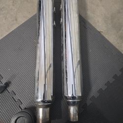 Harley Davidson Road Glide Stock Pipes