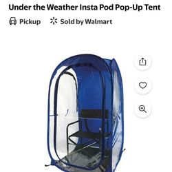 Under The Weather Insta Pod Pop Up Tent New Never Use 