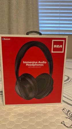 RCA. Immersive Audio Headphones