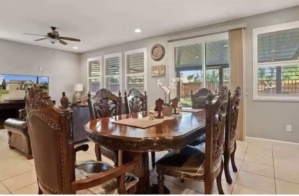 Dining Table & 5 Chair And China Cabinet,All Products : American Fashion Style Bags On Sale