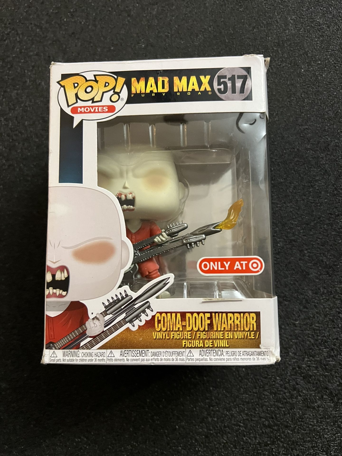 Mad Max Coma-Doof Warrior Fury Road Pop! Funko 517