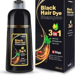 Black Hair Dye Shapoo