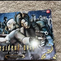 New Resident Evil Alliance Deck Building Game - Bandai 2011 - Complete250+ Cards $40